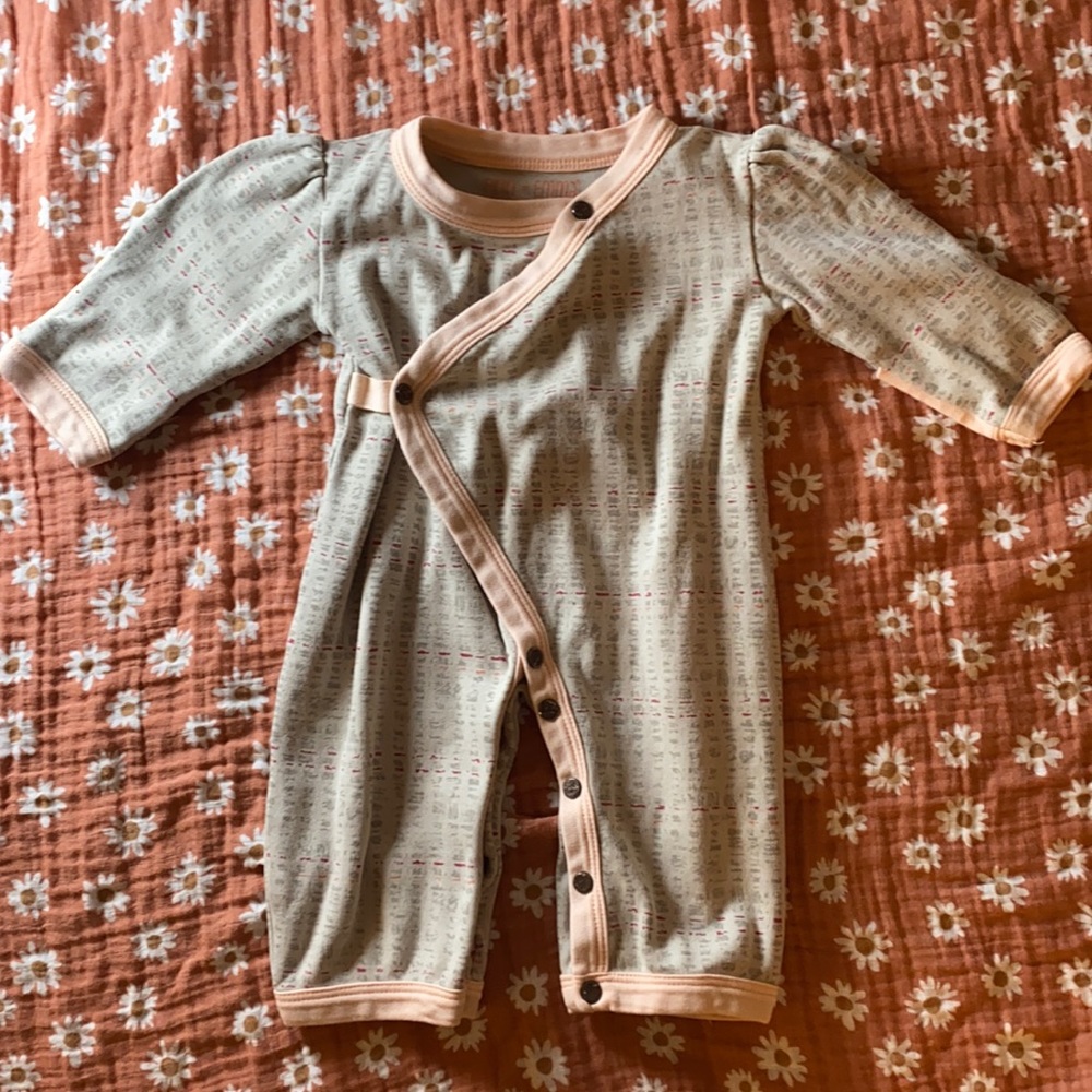 Finn & Emma Organic Long-sleeved Sleeper 0-3m